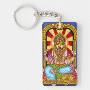 Lord Narasimha Schlüsselanhänger