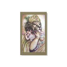 Lord Narasimha - Wrapped Canvas