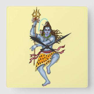Lord Nataraja Shiva Wanduhr