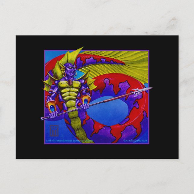 Lord of Atlantis Postkarte (Vorderseite)