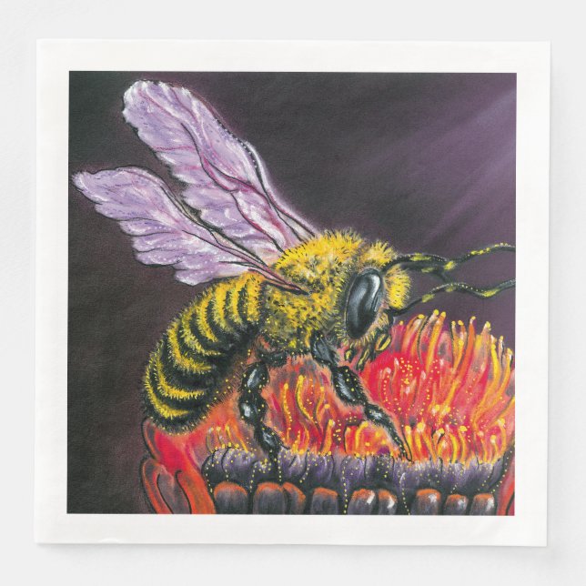 Lord of Honey Serviette (Vorderseite)