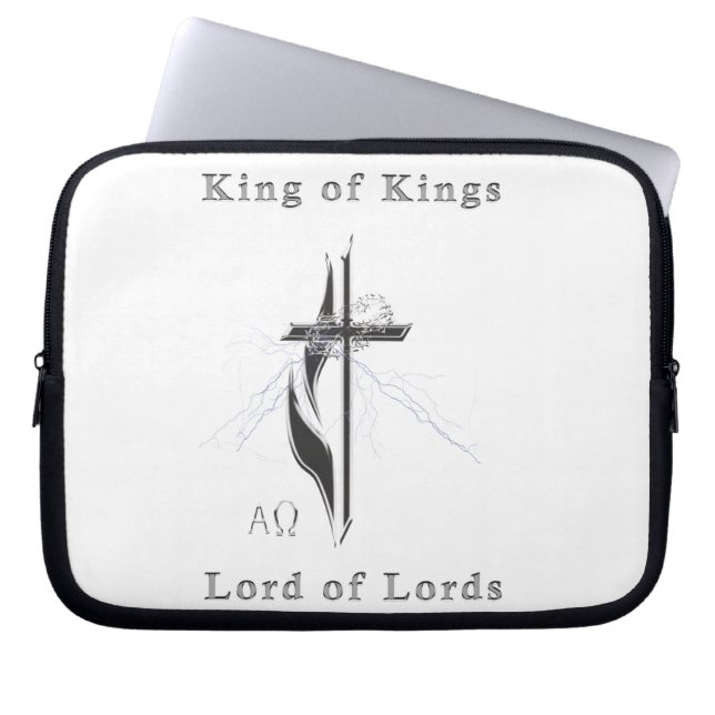 Lord of Lords King of Kings Laptopschutzhülle (Vorderseite)