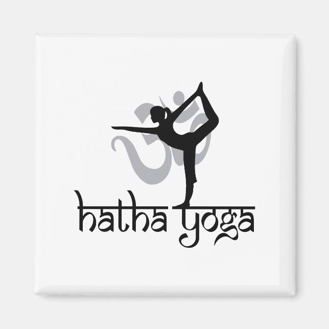 Lord of the Dance Pose Hatha Yoga Magnet (Vorne)