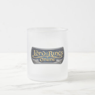 LORD OF THE RINGS ONLINE (TM) mattierte GlasTasse Mattglastasse