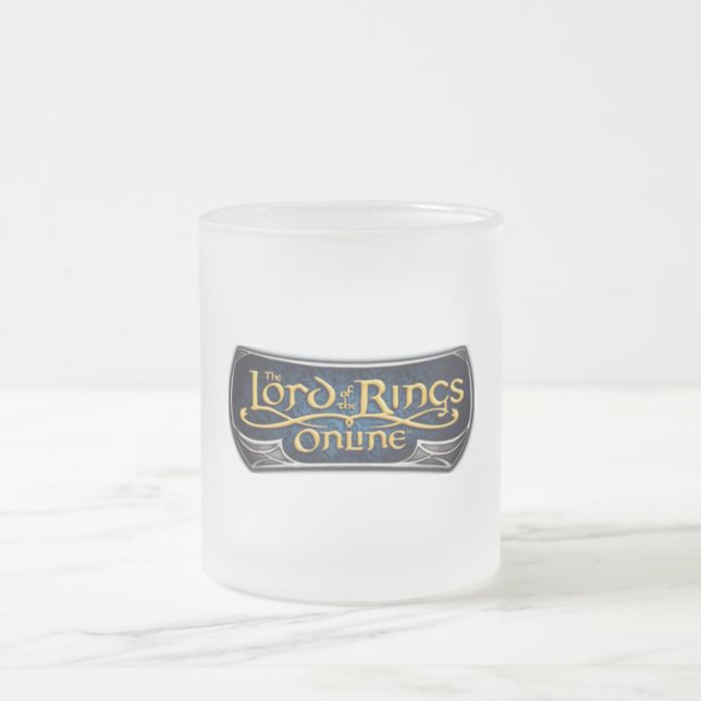 LORD OF THE RINGS ONLINE (TM) mattierte GlasTasse Mattglastasse (Mittel)