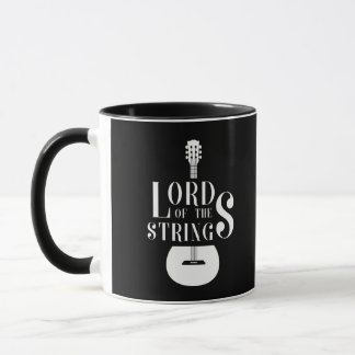 Lord Of The String Guitar TShirt Tasse