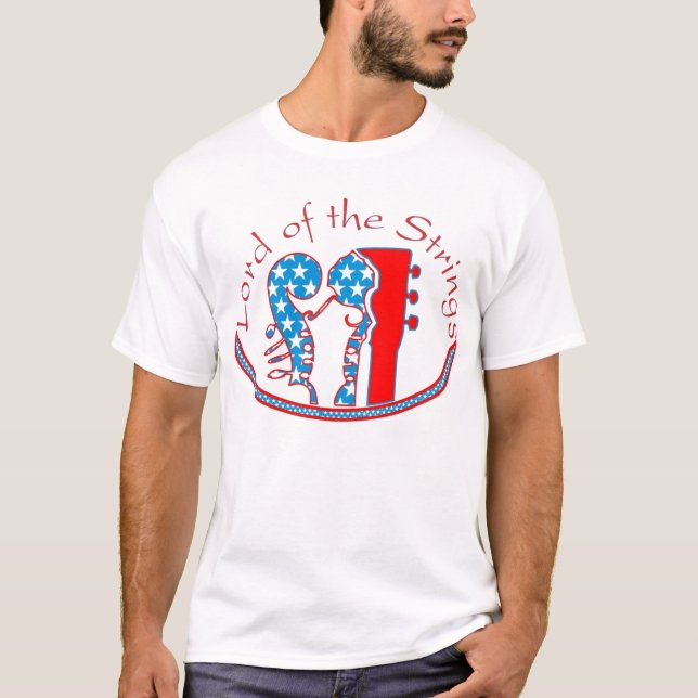 LORD OF THE STRINGS T-Shirt (Vorderseite)
