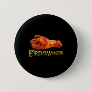 Lord of the Wings - Funny Grillen and Koch Gift Button