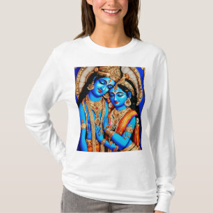 Lord Radha Krishnas göttliche Liebe T-Shirt