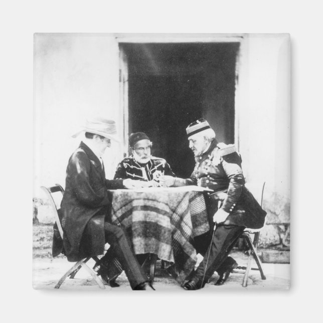 Lord Raglan, Omar Pasha und General Pelissier, Magnet (Vorne)