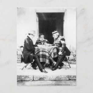 Lord Raglan, Omar Pasha und General Pelissier, Postkarte