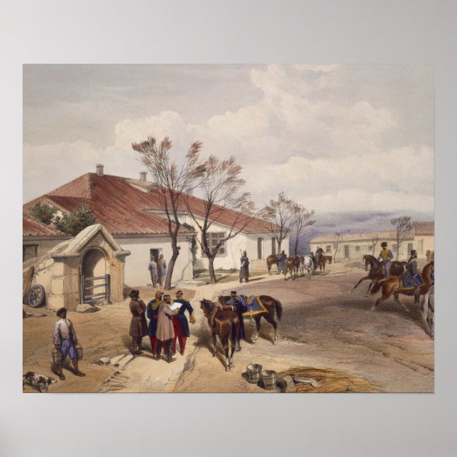 Lord Raglans Head Quarters in Khutur Karagatch, Poster (Vorne)