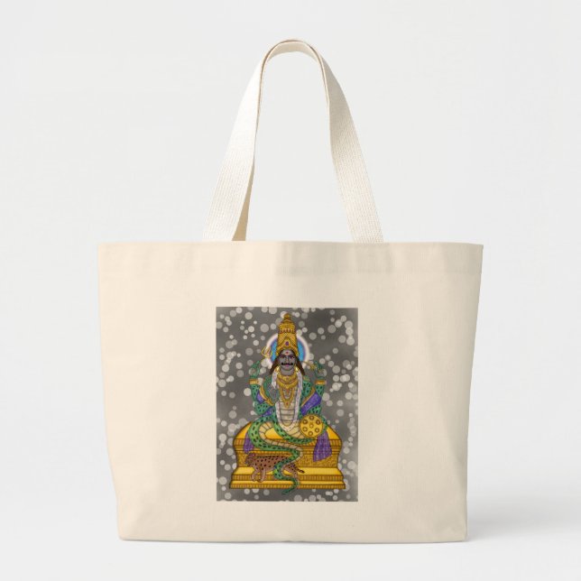 Lord Rahu-Taschentuch Jumbo Stoffbeutel (Vorne)