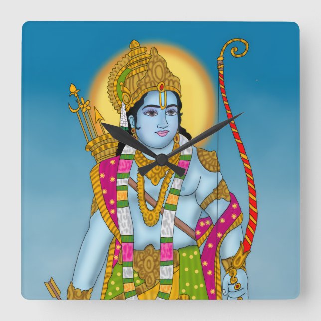 Lord Ram Wanduhr (Vorderseite)