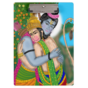 Lord Rama & Hanuman Schreibwaren Klemmbrett