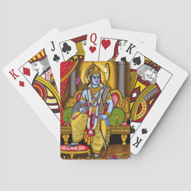 Lord Rama Spielkarten (Rückseite)