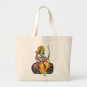 Lord Rama-Tragetasche Jumbo Stoffbeutel