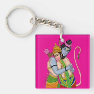 Lord Rama und Hanuman Schlüsselanhänger