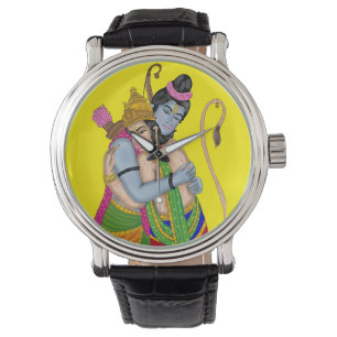 Lord Rama und Hanuman-Uhr Armbanduhr