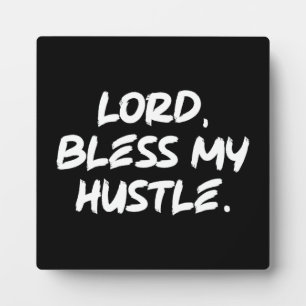 Lord, segne mein Husteln - Motivierend Christlich Fotoplatte