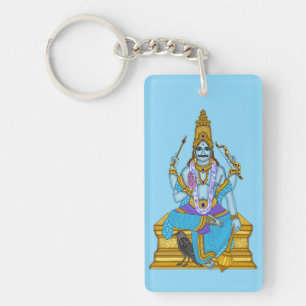 Lord Shani Dev Schlüsselanhänger