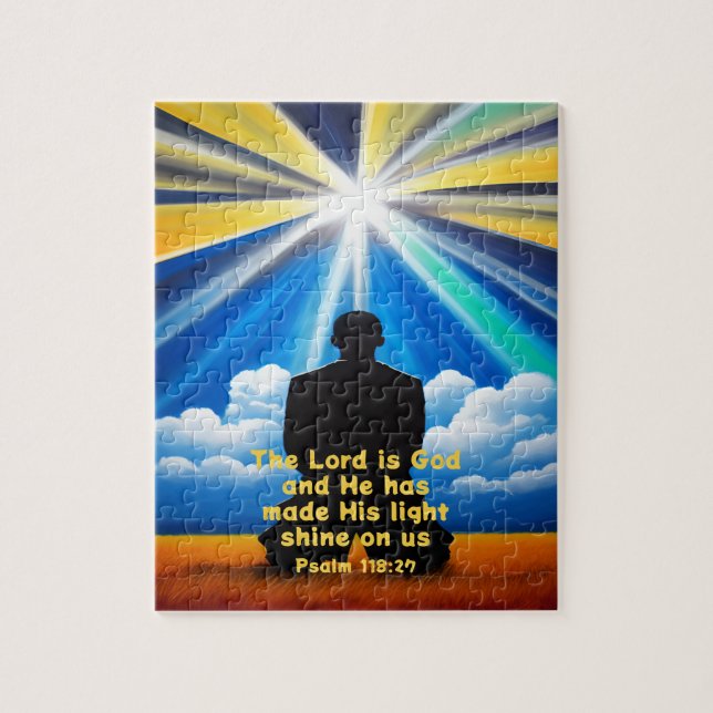 Lord Shine Your Light Jigsaw Puzzle (Vertikal)