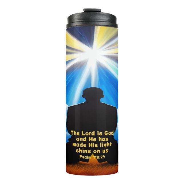 Lord Shine Your Light Thermal Tumbler Thermosbecher (Vorderseite)
