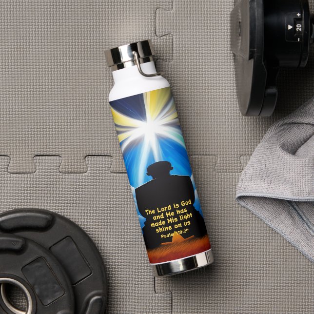 Lord Shine Your Light Water Flasche (Fitnessstudio)