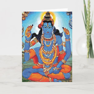 Lord Shiva - Grußkarte Dankeskarte