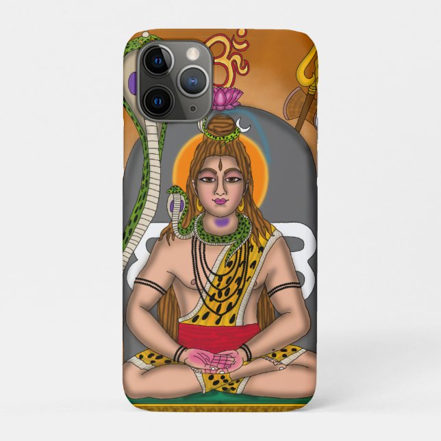 Lord Shiva Handyhülle Case-Mate iPhone Hülle (Rückseite)