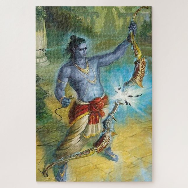Lord Shiva Hindu God - Puzzle (Vertikal)