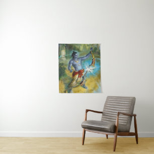 Lord Shiva Hindu God - Tapestry Wandteppich