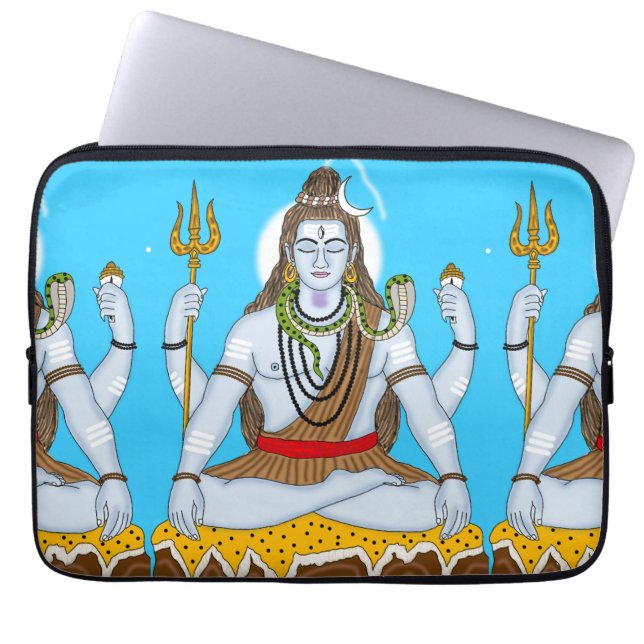 Lord Shiva Laptop Case (Vorderseite)