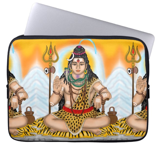 Lord Shiva Laptop-Hülle Laptopschutzhülle (Vorderseite)
