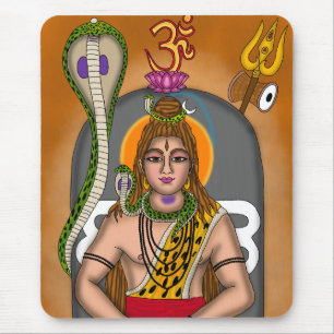 Lord Shiva-Mauspad Mousepad