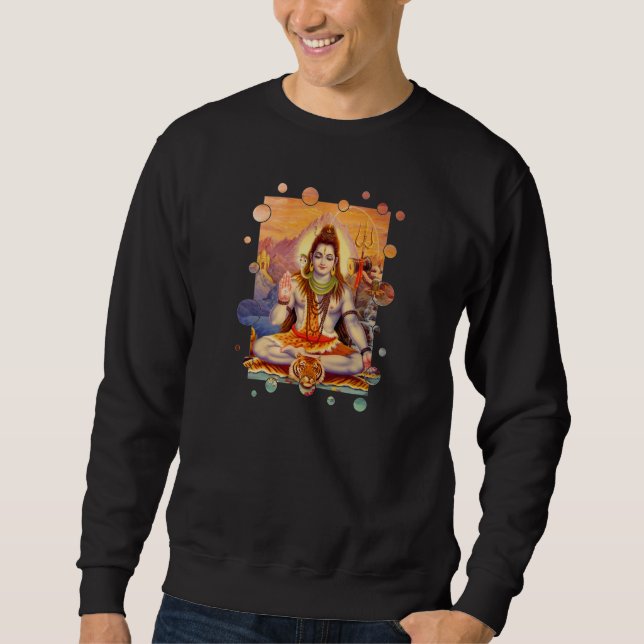 Lord Shiva Meditating Shirt (Vorderseite)