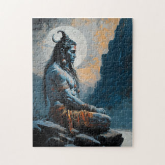 Lord shiva meditieren, häusliche Erwärmung, Gesche Puzzle