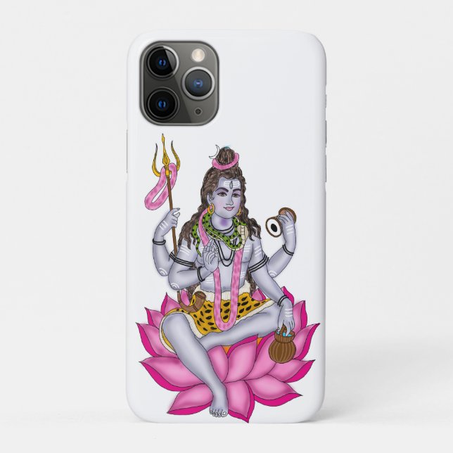 Lord Shiva Phone Cover (Rückseite)