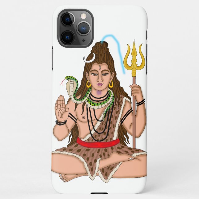 Lord Shiva Phone Cover iPhone Hülle (Rückseite)