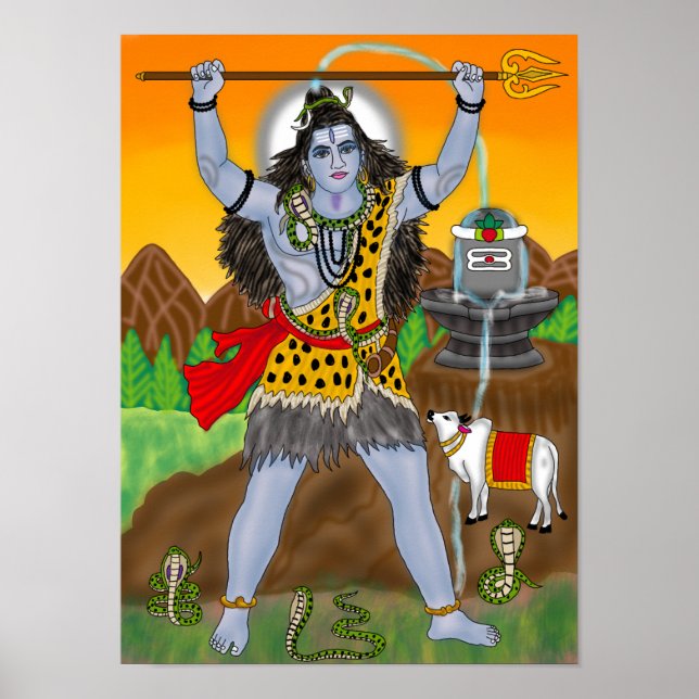 Lord Shiva Poster (Vorne)