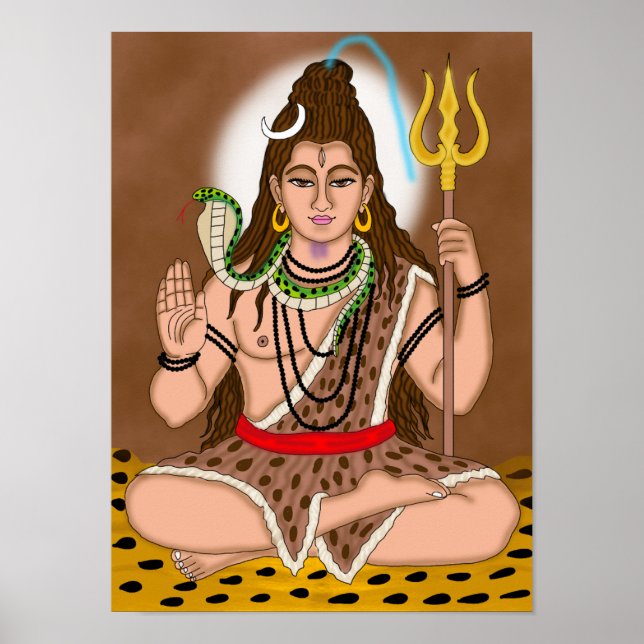 Lord Shiva Poster (Vorne)