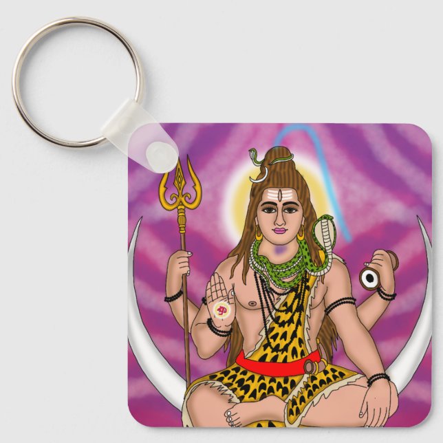 Lord Shiva Schlüsselanhänger (Vorderseite)