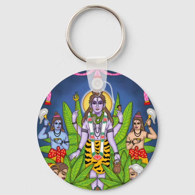 Lord Shiva Schlüsselanhänger (Vorderseite)