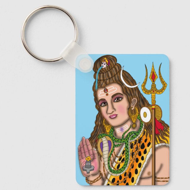 Lord Shiva Schlüsselanhänger (Vorderseite)