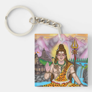 Lord Shiva Spiritueller Hindu-Gott Schlüsselanhäng Schlüsselanhänger