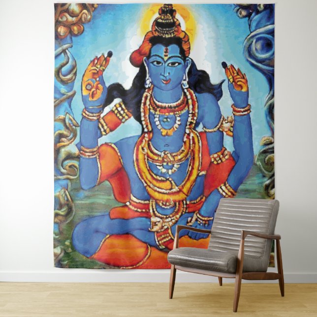 Lord Shiva - Tapestry Wandteppich (Beispiel)