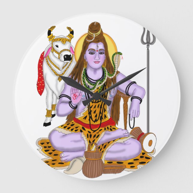 Lord Shiva Uhr (Vorderseite)