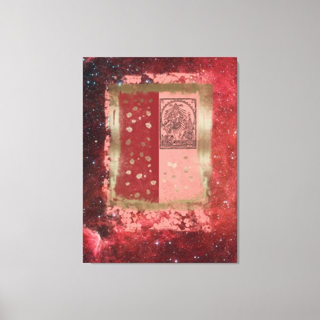 Lord Shiva - Wrapped Canvas Leinwanddruck (Vorderseite)