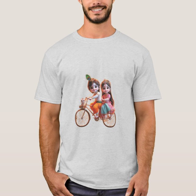 Lord Shri Krishna T-Shirt (Vorderseite)