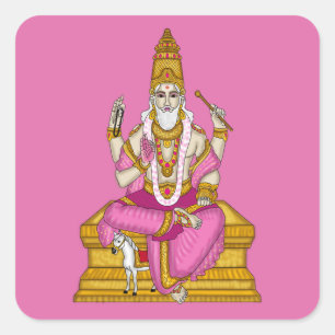 Lord Shukra Dev Aufkleber